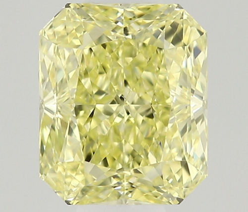 0.52 carat Fancy Yellow-VS2 Natūralus Radiant Deimantas (1)