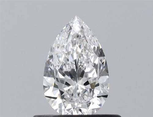 0.5 carat D-VS1 Natūralus Pear Deimantas (1)