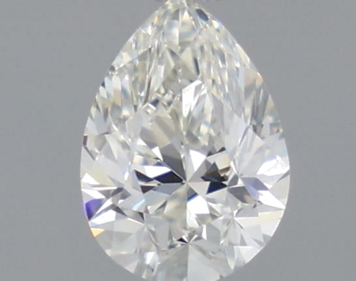 0.31 carat J-VVS2 Natūralus Pear Deimantas (1)