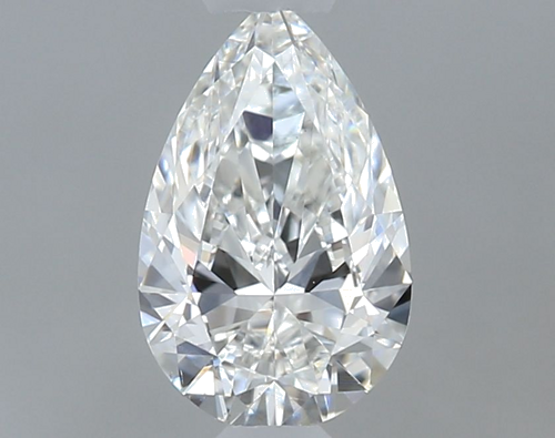 0.32 carat F-SI1 Natūralus Pear Deimantas (1)