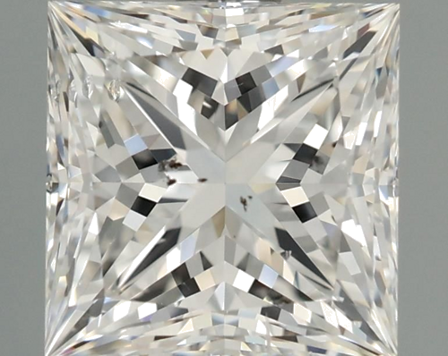 2.03 carat E-SI2 Natūralus Princess Deimantas (1)