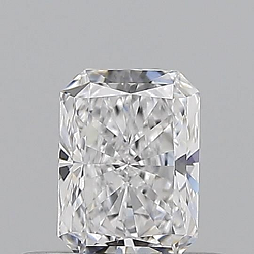 0.5 carat D-VVS2 Natūralus Radiant Deimantas (1)