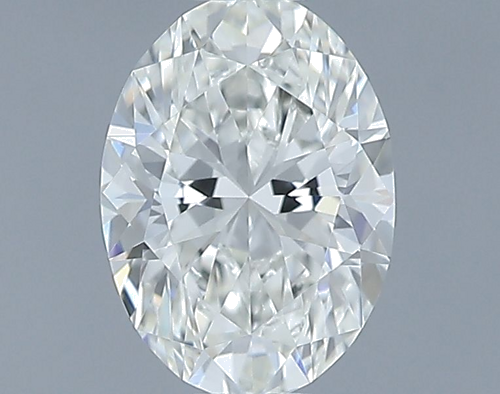 0.4 carat I-VVS2 Natūralus Oval Deimantas (1)