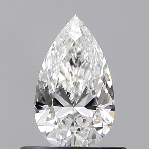 0.5 carat E-VS2 Natūralus Pear Deimantas (1)