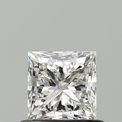 0.6 carat D-VVS1 Natūralus Princess Deimantas (1)