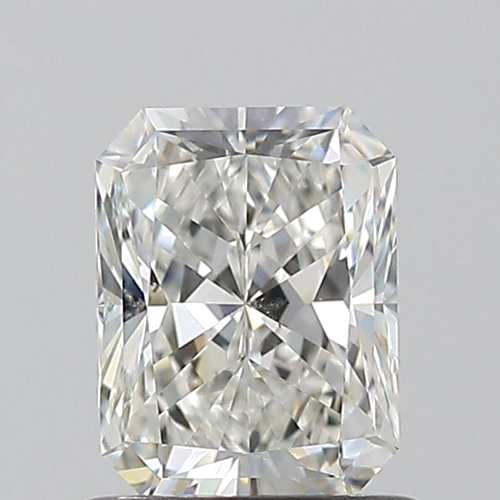 0.9 carat H-SI1 Natūralus Radiant Deimantas (1)