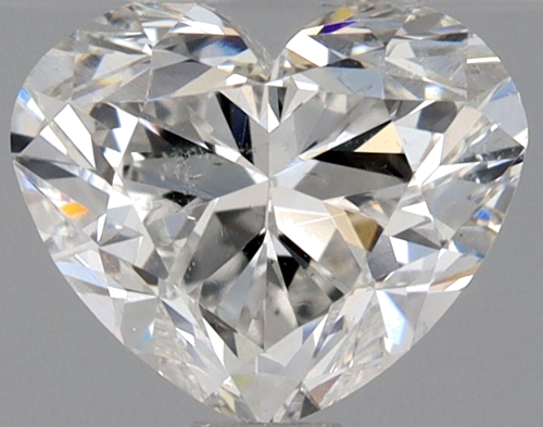 1.01 carat G-SI2 Natūralus Heart Deimantas (1)