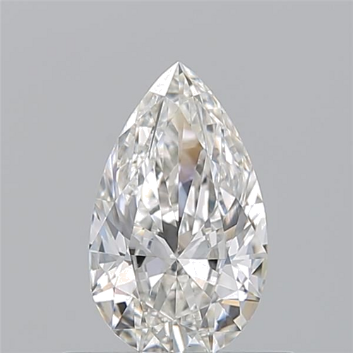 0.56 carat H-VS2 Natūralus Pear Deimantas (1)