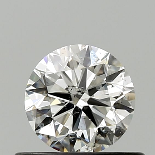0.5 carat H-SI2 Very Good cut Natūralus Round Deimantas (1)
