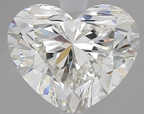 1.82 carat G-VS2 Natūralus Heart Deimantas (1)