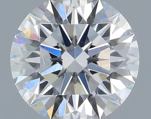 0.43 carat F-SI1 Excellent cut Natūralus Round Deimantas (1)