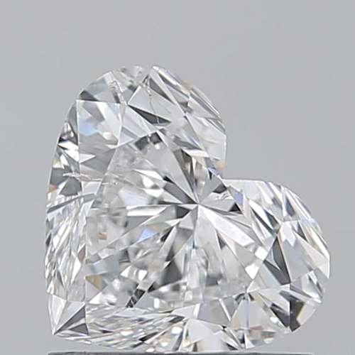 1.01 carat D-SI1 Natūralus Heart Deimantas (1)