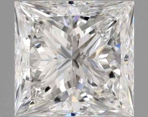 0.5 carat F-VS2 Natūralus Princess Deimantas (1)