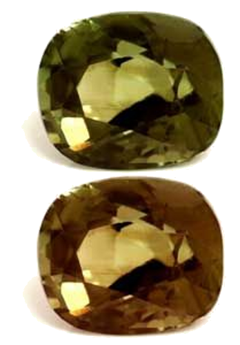 0.55 carat GREEN Cushion Alexandrite (1)