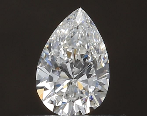0.31 carat F-VVS1 Natūralus Pear Deimantas (1)
