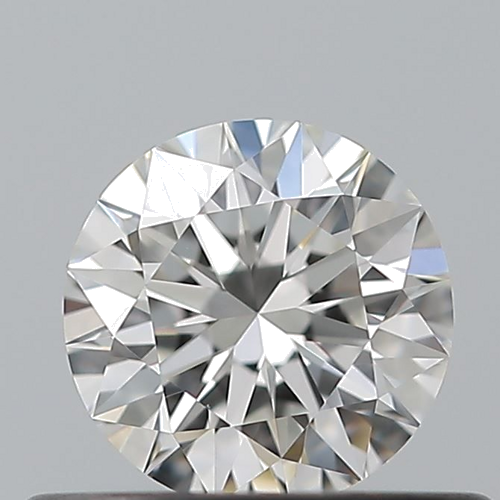 0.37 carat F-VVS1 Excellent cut Natūralus Round Deimantas (1)