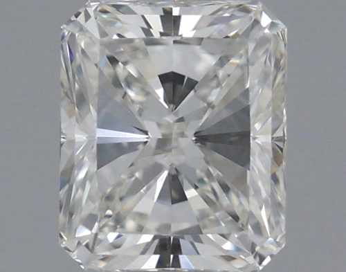 1.01 carat I-VVS1 Natūralus Radiant Deimantas (1)