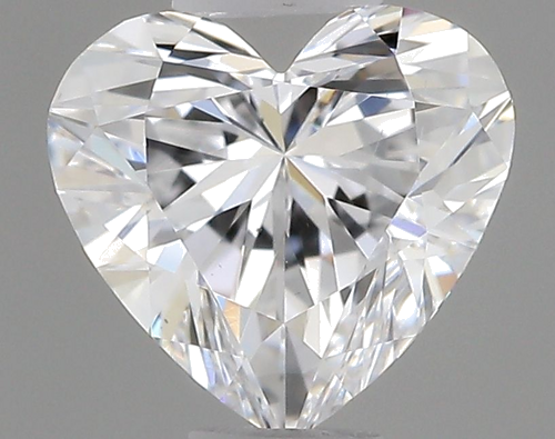 0.51 carat D-VS2 Natūralus Heart Deimantas (1)