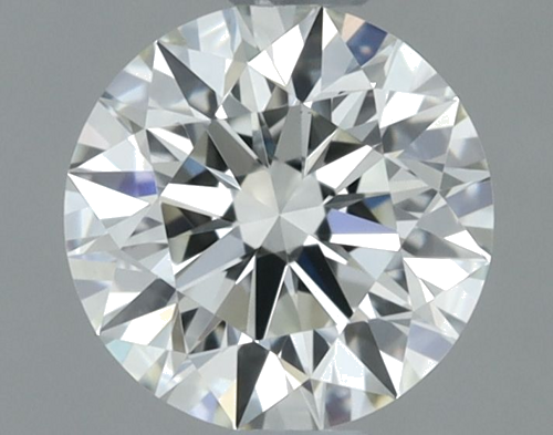 0.52 carat K-VVS1 Excellent cut Natūralus Round Deimantas (1)