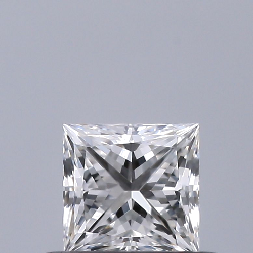 0.4 carat E-VVS2 Natūralus Princess Deimantas (1)