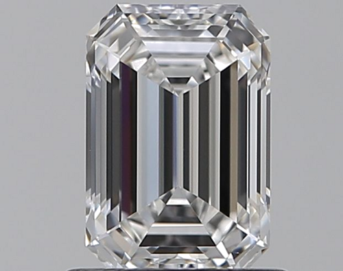 1.01 carat F-VVS2 Natūralus Emerald Deimantas (1)