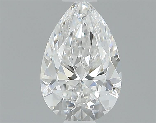 0.4 carat E-VVS1 Natūralus Pear Deimantas (1)