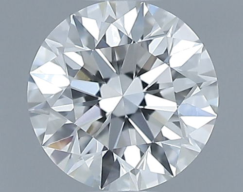 0.5 carat F-VVS1 Excellent cut Natūralus Round Deimantas (1)