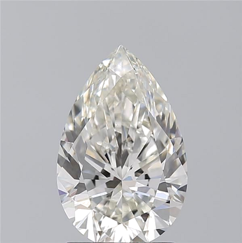 2.01 carat I-VS2 Natūralus Pear Deimantas (1)