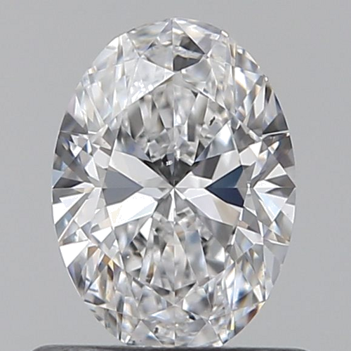 0.6 carat D-VS2 Natūralus Oval Deimantas (1)