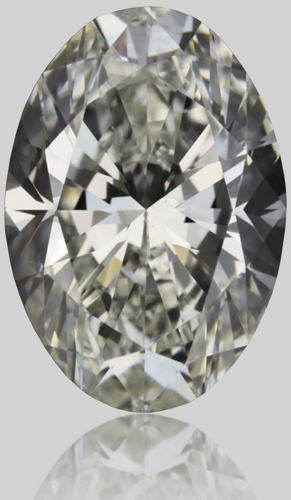 0.6 carat J-VVS2 Natūralus Oval Deimantas (1)