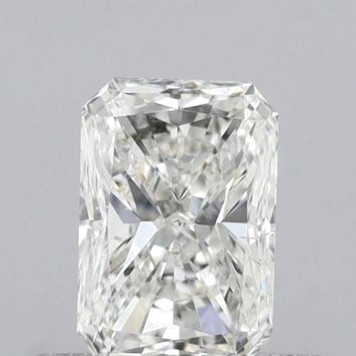 0.5 carat H-SI2 Natūralus Radiant Deimantas (1)