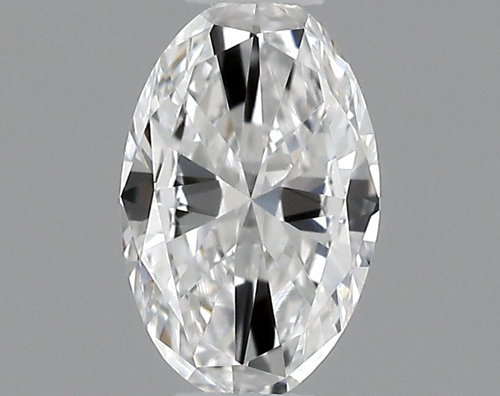 0.23 carat D-VVS1 Natūralus Oval Deimantas (1)