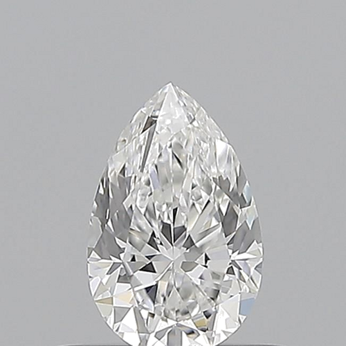 0.54 carat E-VVS2 Natūralus Pear Deimantas (1)
