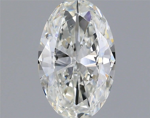 0.7 carat I-SI1 Natūralus Oval Deimantas (1)