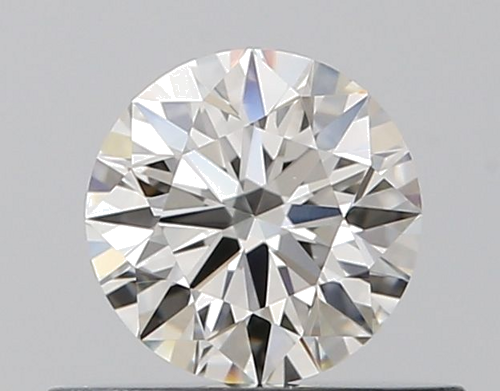 0.42 carat H-VVS1 Excellent cut Natūralus Round Deimantas (1)