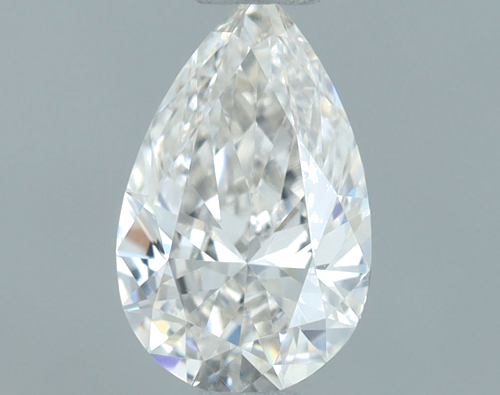 0.45 carat H-VS2 Natūralus Pear Deimantas (1)