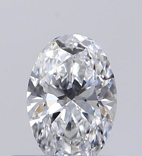 0.32 carat D-IF Natūralus Oval Deimantas (1)