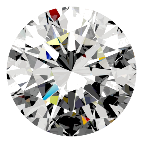 0.3 carat G-VS2 Excellent cut Natūralus Round Deimantas (1)