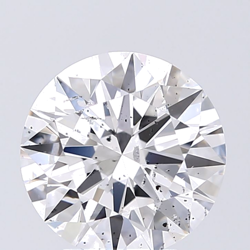 3.01 carat D-SI2 Excellent cut Natūralus Round Deimantas (1)