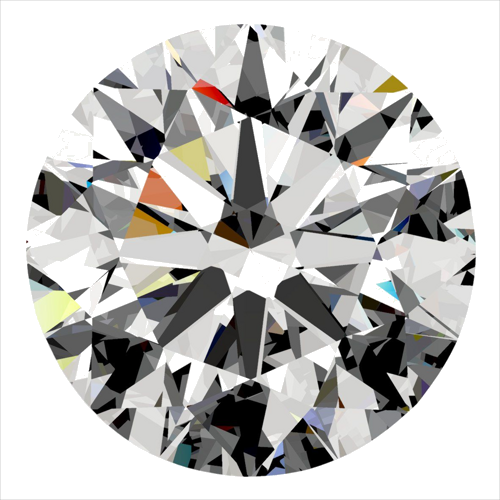 0.3 carat F-VVS2 Very Good cut Natūralus Round Deimantas (1)