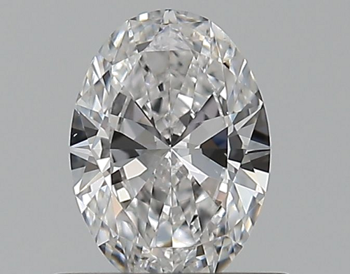 0.5 carat D-VS2 Natūralus Oval Deimantas (1)