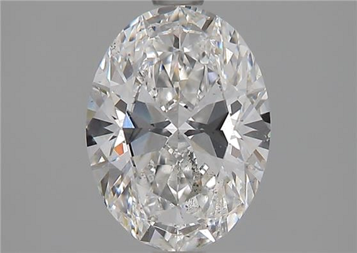 1.5 carat E-SI1 Natūralus Oval Deimantas (1)