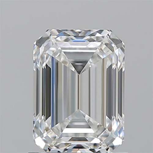 1.51 carat F-VVS2 Natūralus Emerald Deimantas (1)
