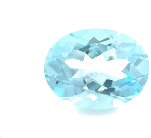 6.57 carat BLUE Oval Topaz (1)