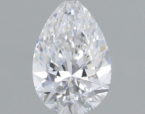 0.3 carat E-VVS2 Natūralus Pear Deimantas (1)