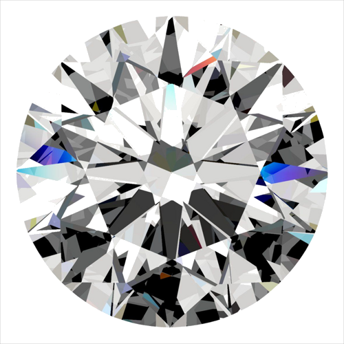 0.34 carat H-VS1 Excellent cut Natūralus Round Deimantas (1)