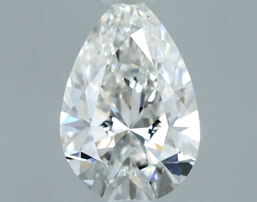 0.4 carat F-VVS1 Natūralus Pear Deimantas (1)