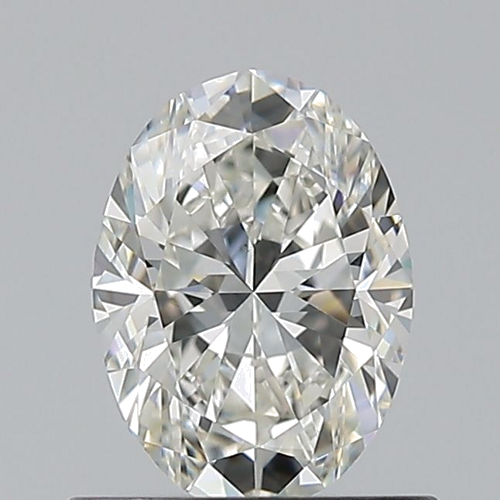 0.7 carat H-VS1 Natūralus Oval Deimantas (1)