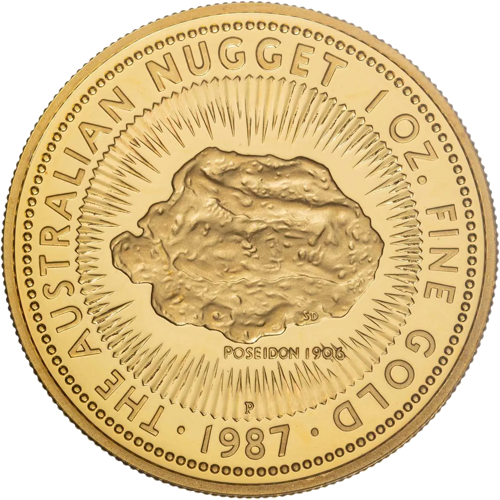 1 oz Grynuolis 1987 Australija auksinė moneta (1)