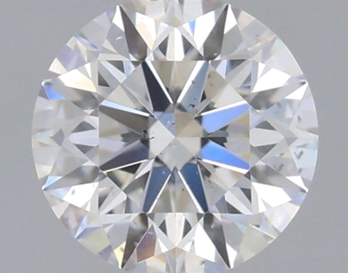 0.37 carat G-SI2 Excellent cut Natūralus Round Deimantas (1)